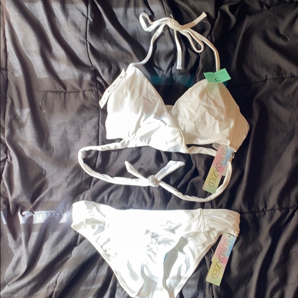 Sundazed White Bikini Set